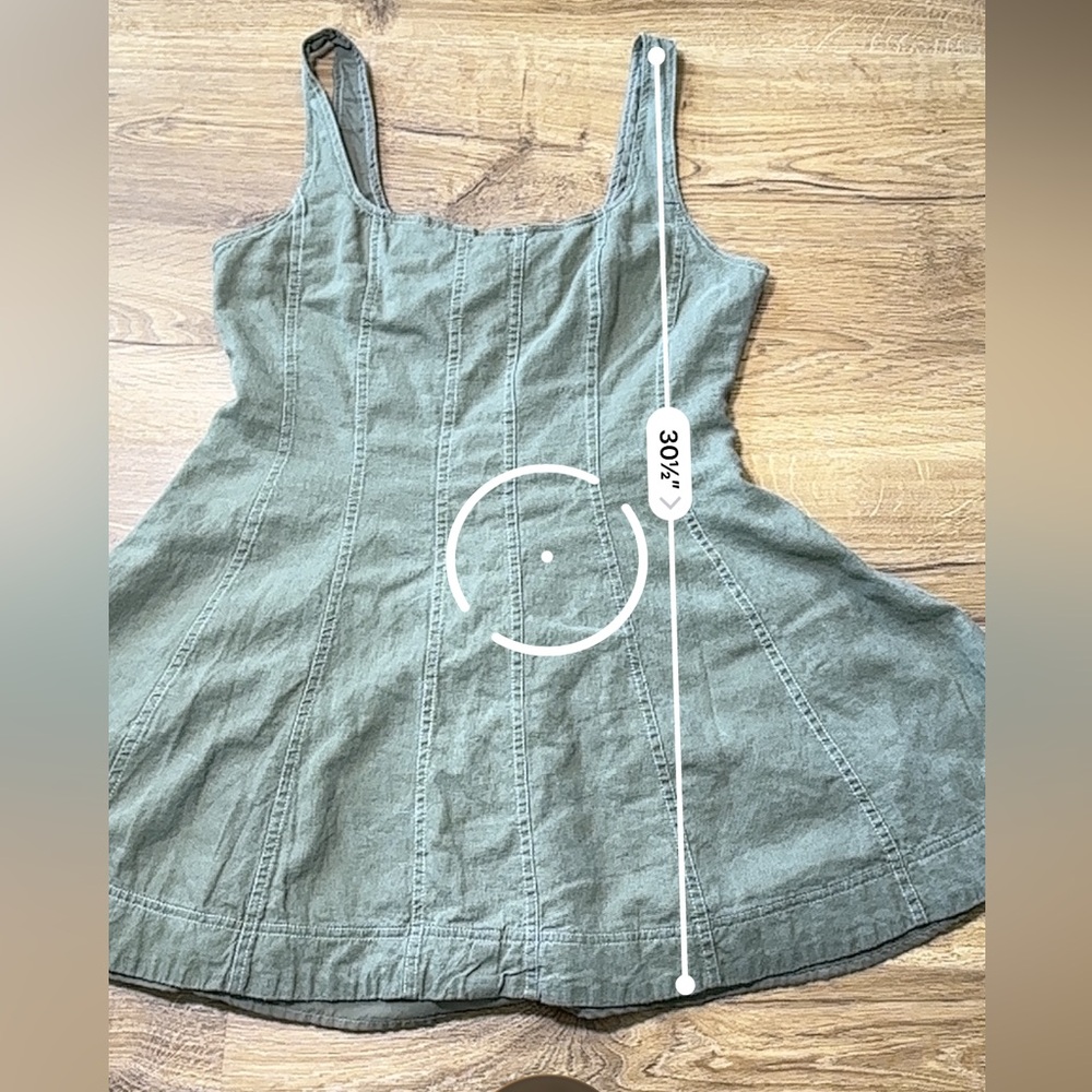 Christian Lacroix Green Sleeveless Dress Large - Picture 7 of 7